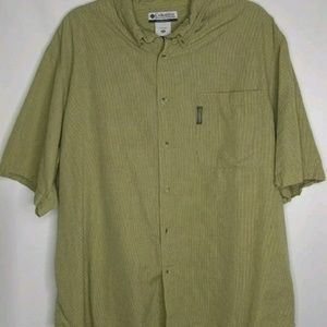 Columbia Gingham Short Sleeve Button Down 